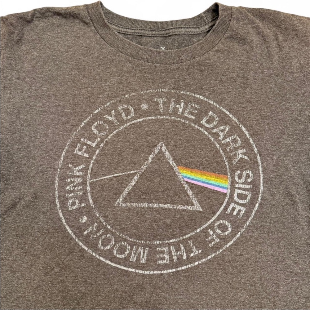 Pink Floyd "Dark Side of the Moon" Heather Charcoal Tee | Size M - Picture 3 of 7